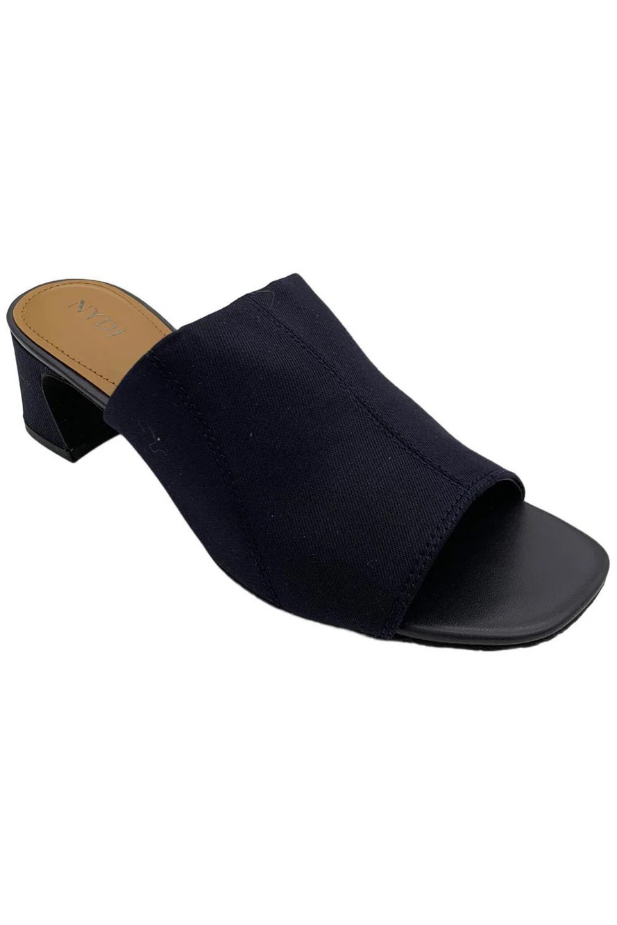 NYDJ Women's Gwen Heeled Mules Denim Indigo - Medium